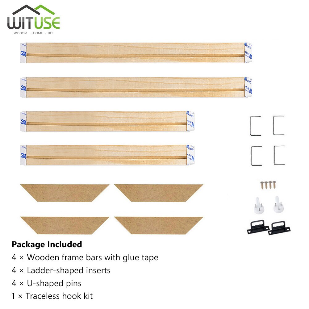 DIY Wooden Canvas Frame For Oil Painting Canvas Print Painting Frames Gallery Canvas Stretcher Bar Christmas Decoration For Home